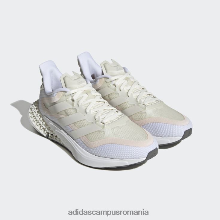 adidas campus romania alb 4dfwd pulse 2 pantofi alergare moda femei alb/zero metalic/portocaliu J266N216259