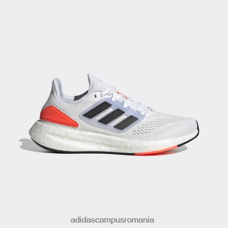 adidas campus romania alb pureboost 22 pantofi moda femei alb negru J266N22062