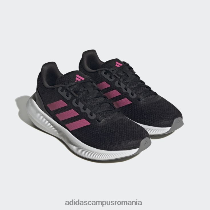 adidas campus romania gri runfalcon 3 pantofi moda femei negru/magenta/gri J266N28437