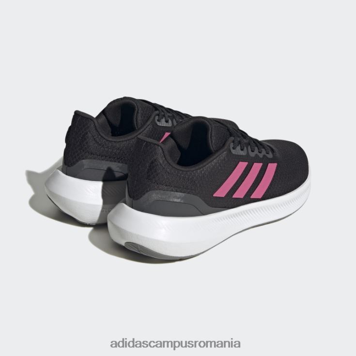 adidas campus romania gri runfalcon 3 pantofi moda femei negru/magenta/gri J266N28437