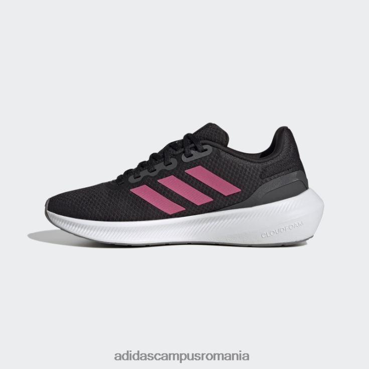 adidas campus romania gri runfalcon 3 pantofi moda femei negru/magenta/gri J266N28437