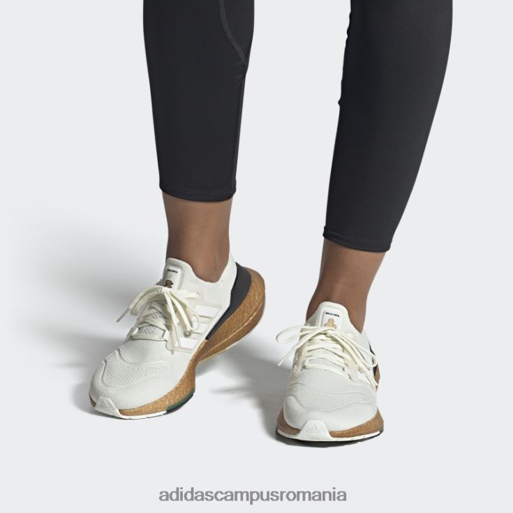 adidas campus romania nuanță albă ultraboost 22 realizată cu pantofi de natură femei nuanță albă/zero metalic/negru J266N22027