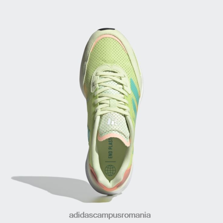 adidas campus romania pantofi adizero boston 10 cu var femei lime/papură cu mentă/portocaliu deschis J266N22132
