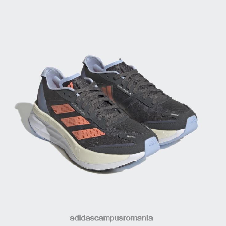 adidas campus romania pantofi adizero boston 11 gri adidas femei zori gri/coral/albastru J266N28472