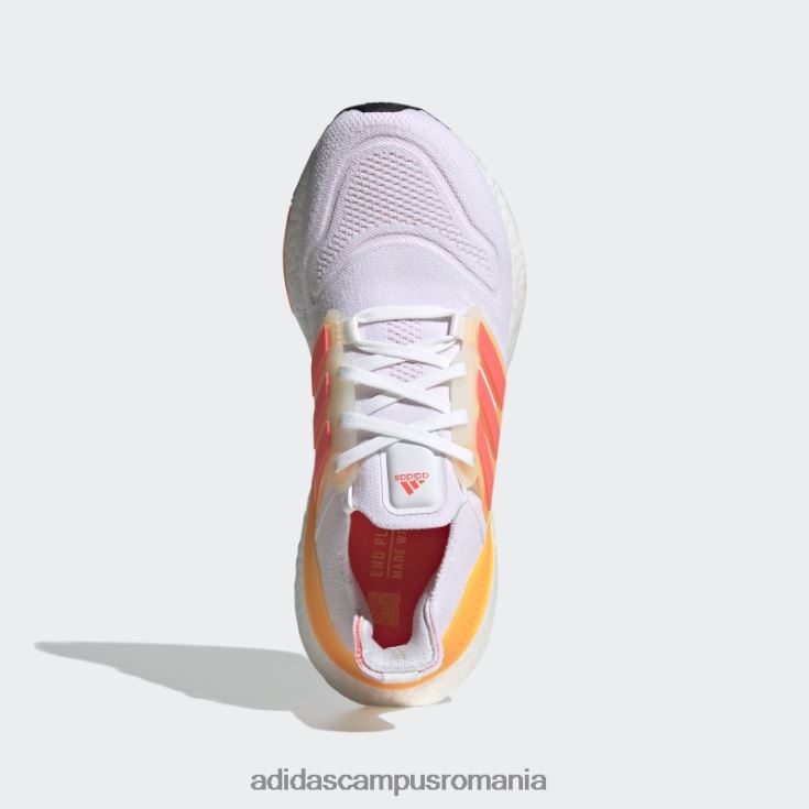 adidas campus romania pantofi albi ultraboost 22 femei alb/turbo/portocaliu J266N23082