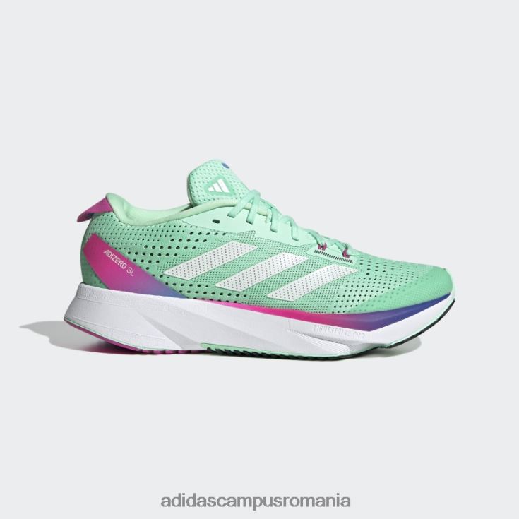 adidas campus romania pantofi alergare adizero sl mint fashion femei mentă/zero metalic/fucsia J266N28699