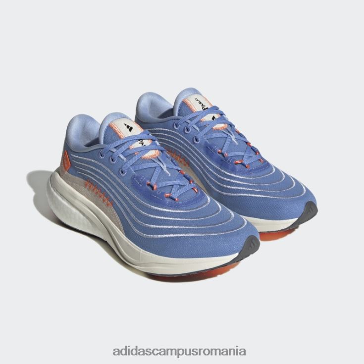 adidas campus romania pantofi blue supernova 2.0 x parley femei albastru/albastru zori/portocaliu J266N215935