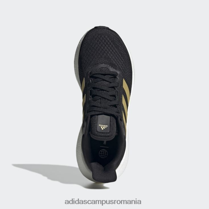 adidas campus romania pantofi cu jet pureboost negri femei negru/auriu metalic/carbon J266N23092