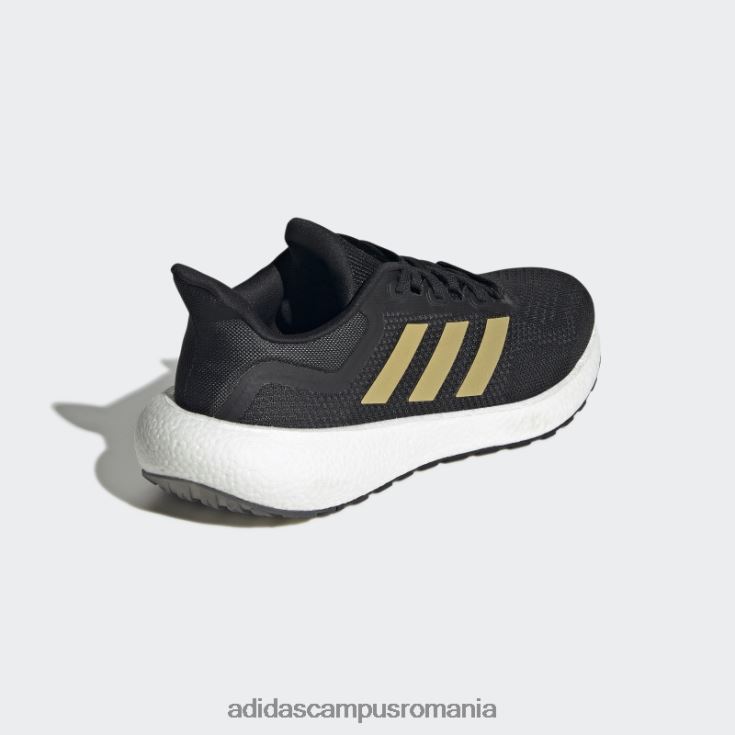 adidas campus romania pantofi cu jet pureboost negri femei negru/auriu metalic/carbon J266N23092