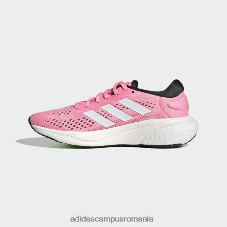 adidas campus romania pantofi de alergare beam pink supernova 2 femei fascicul roz/alb/verde J266N216247