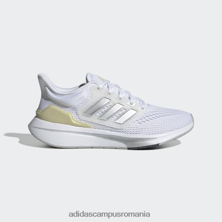 adidas campus romania pantofi de alergare eq21 argintii femei alb/argintiu/bej nisip met J266N22150