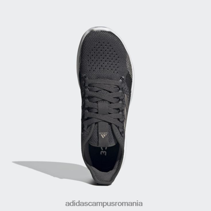 adidas campus romania pantofi gri fluidflow 2.0 moda femei negru/șampanie met/gri J266N23104
