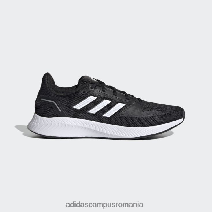 adidas campus romania pantofi gri run falcon 2.0 moda femei negru/alb/gri J266N22206