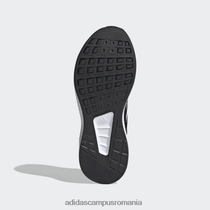 adidas campus romania pantofi gri run falcon 2.0 moda femei negru/alb/gri J266N22206