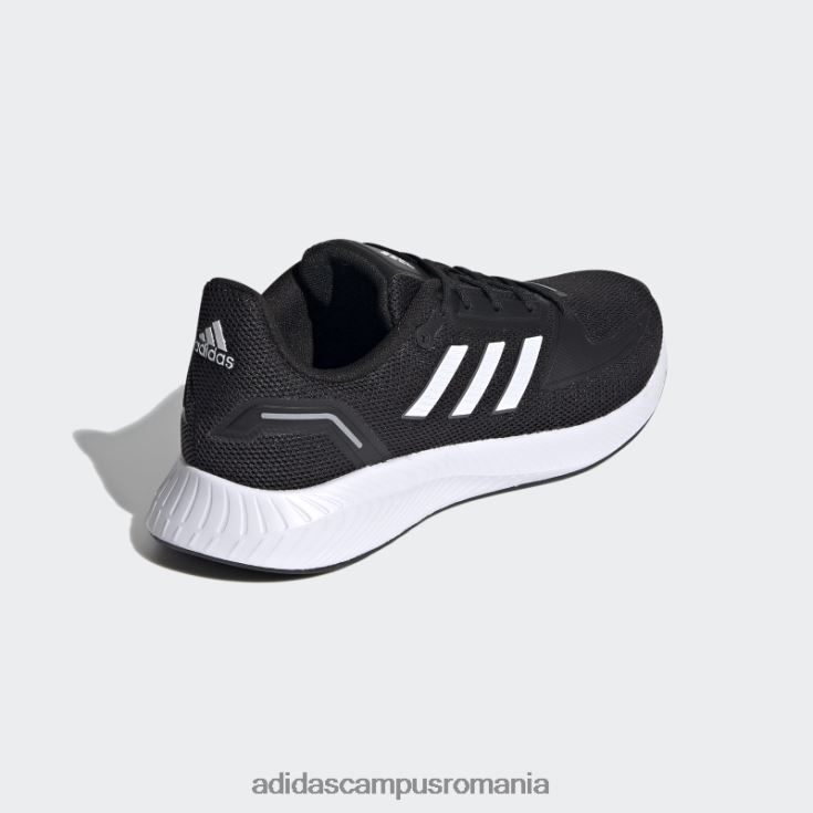 adidas campus romania pantofi gri run falcon 2.0 moda femei negru/alb/gri J266N22206