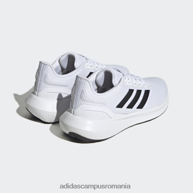 adidas campus romania pantofi hot runfalcon 3.0 albi femei alb negru J266N23679