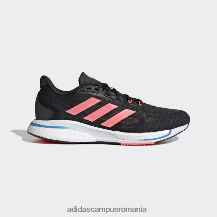 adidas campus romania pantofi hot turbo supernova+ femei negru/roșu acid/turbo J266N216174