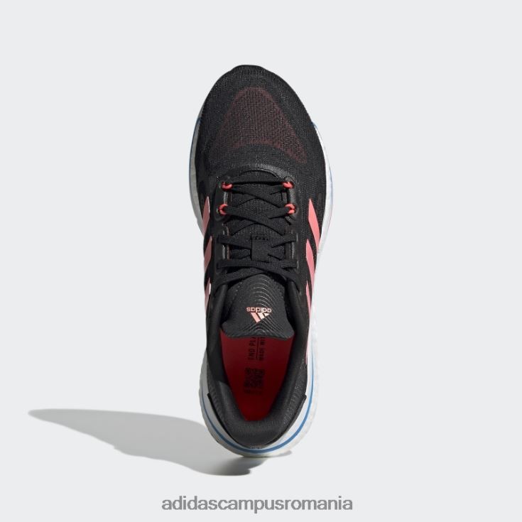 adidas campus romania pantofi hot turbo supernova+ femei negru/roșu acid/turbo J266N216174