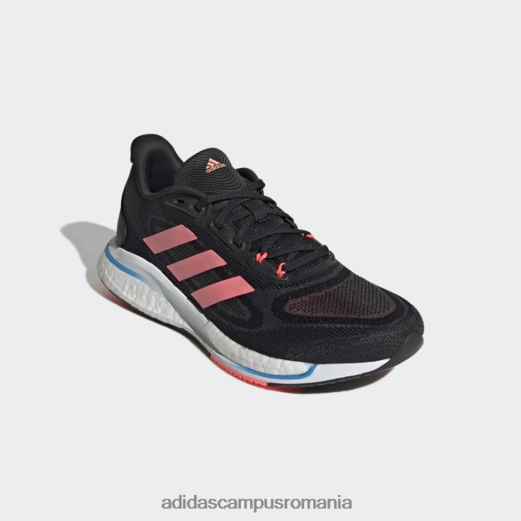 adidas campus romania pantofi hot turbo supernova+ femei negru/roșu acid/turbo J266N216174