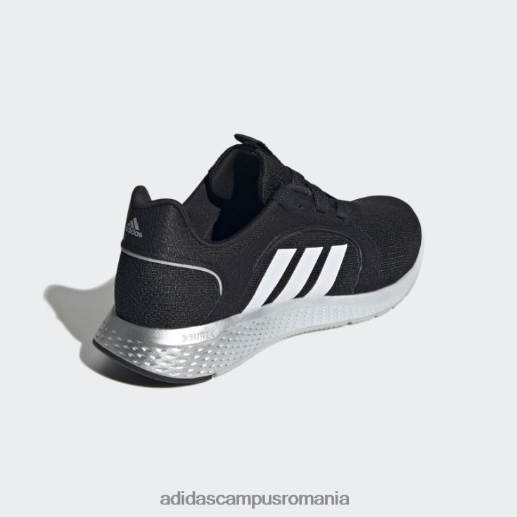 adidas campus romania pantofi lux cu margine argintie femei negru/alb/argintiu J266N28326