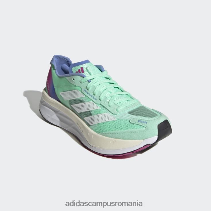 adidas campus romania pantofi mint adizero boston 11 femei menta/alb J266N22014