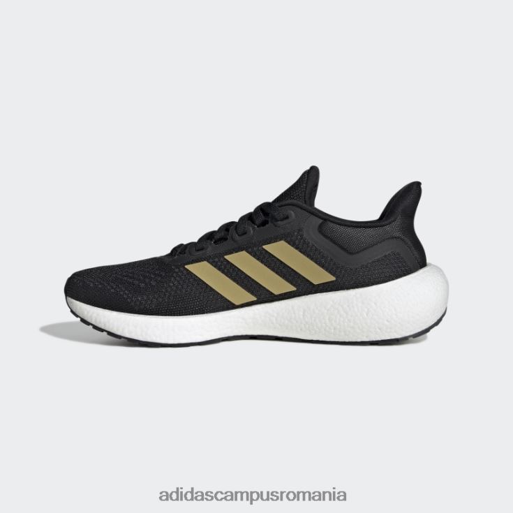 adidas campus romania pantofi negri pureboost 22 adidas femei negru/auriu metalic/carbon J266N28703