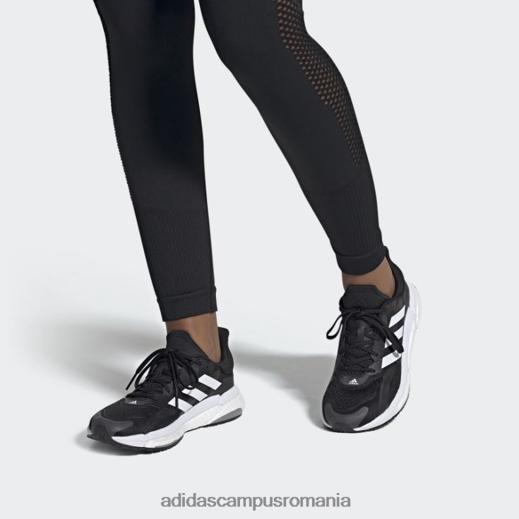 adidas campus romania pantofi negri solarboost 4 femei negru/alb/gri J266N22170