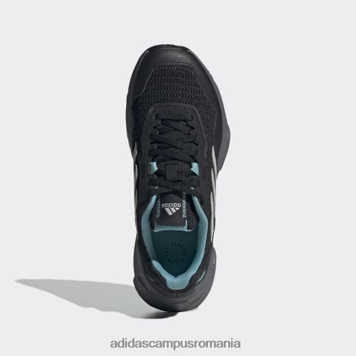adidas campus romania pantofi negri tracefinder trail running femei negru/gri/mentă ton J266N28579