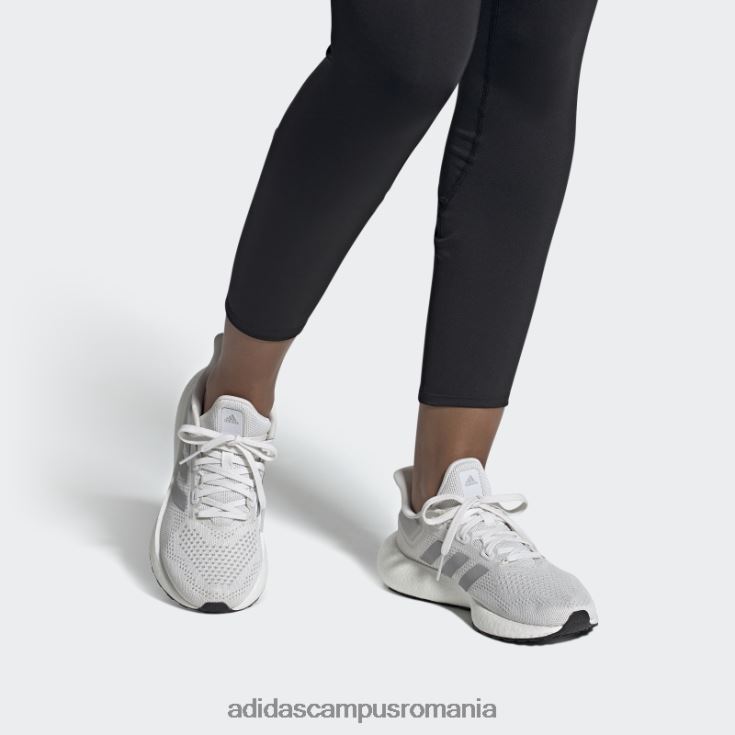 adidas campus romania pantofi pureboost 22 albi femei alb/argintiu/negru J266N28720