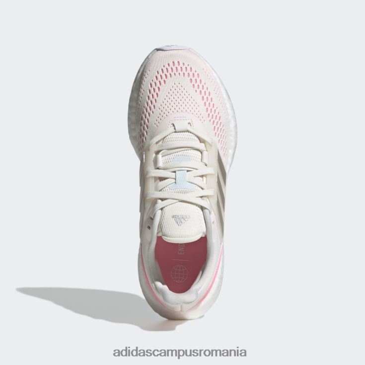 adidas campus romania pantofi pureboost 22 argintiu femei alb/argintiu/roz fascicul J266N22163