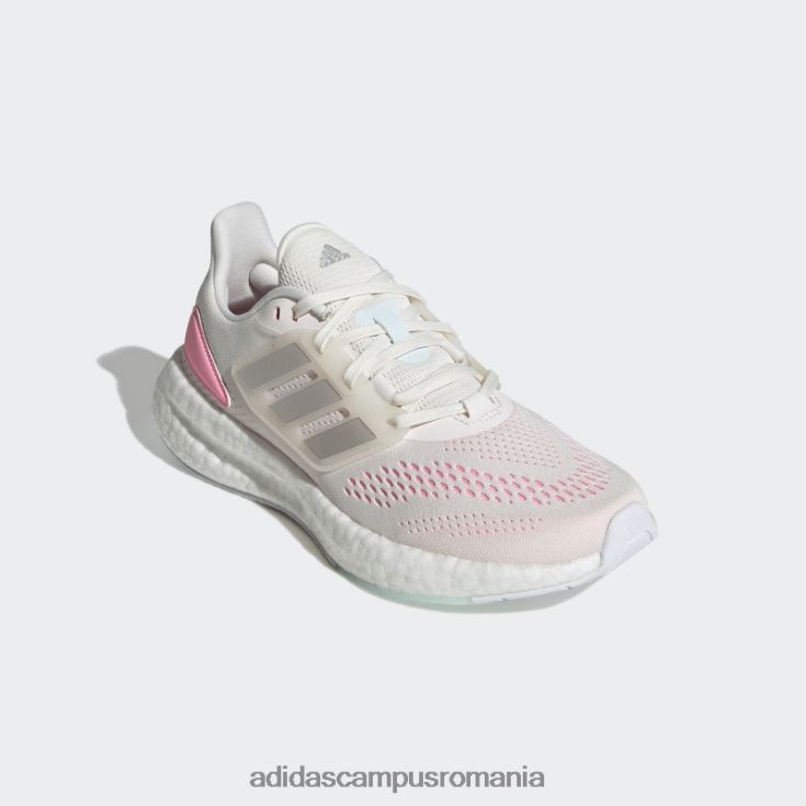 adidas campus romania pantofi pureboost 22 argintiu femei alb/argintiu/roz fascicul J266N22163