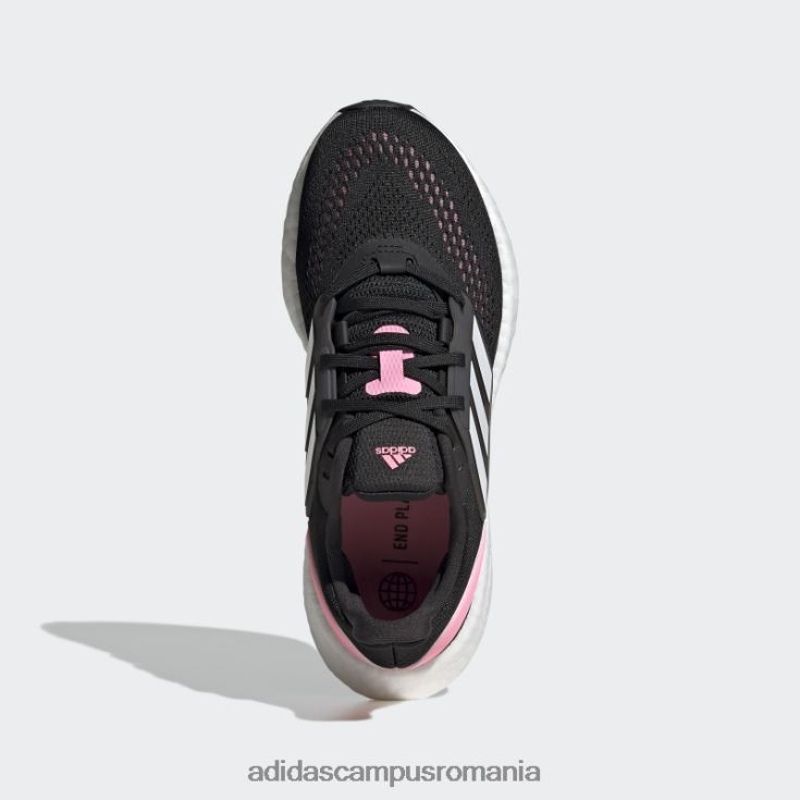 adidas campus romania pantofi pureboost 22 beam pink femei negru/alb/roz fascicul J266N22122