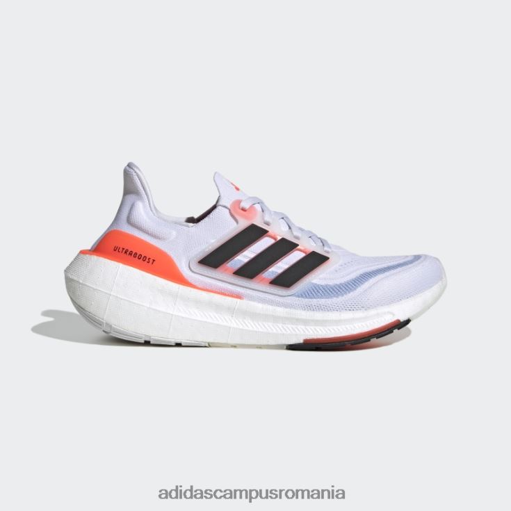 adidas campus romania pantofi roșii ultraboost light fashion femei alb/negru/rosu J266N23085