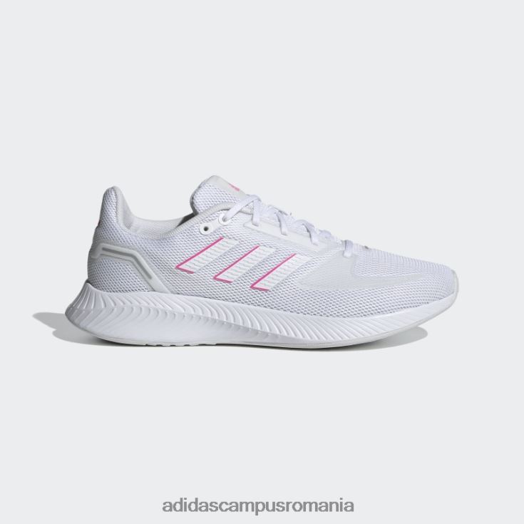 adidas campus romania pantofi runfalcon 2.0 albi femei alb/roz J266N28612