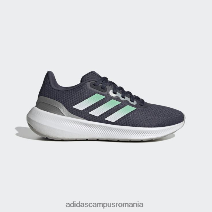 adidas campus romania pantofi runfalcon 3 bleumarin femei bleumarin/mentă/argint J266N215872