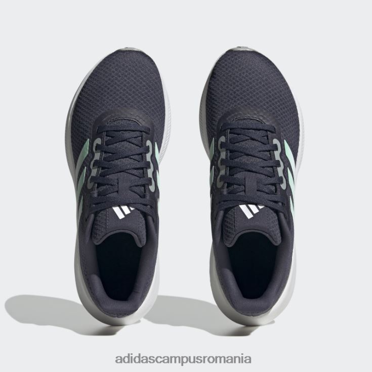 adidas campus romania pantofi runfalcon 3 bleumarin femei bleumarin/mentă/argint J266N215872