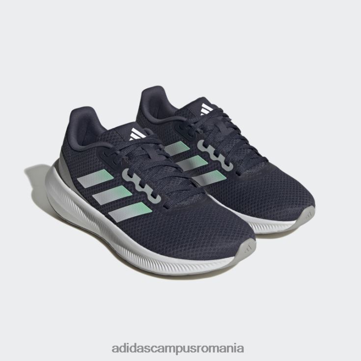 adidas campus romania pantofi runfalcon 3 bleumarin femei bleumarin/mentă/argint J266N215872