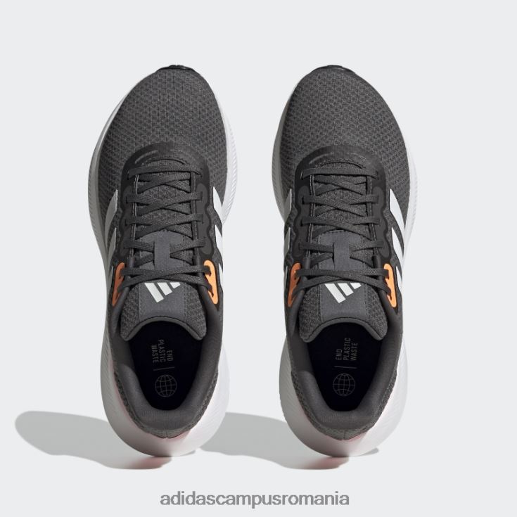 adidas campus romania pantofi runfalcon 3 gri femei gri/alb/roz fascicul J266N215866
