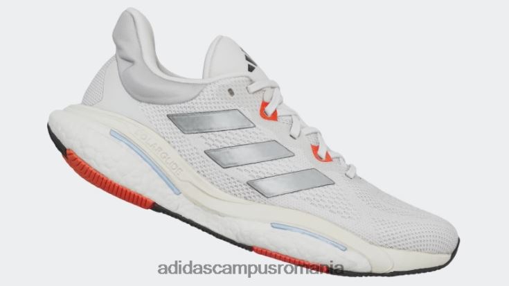 adidas campus romania pantofi solarglide 6 alb femei alb/argintiu/rosu J266N216160