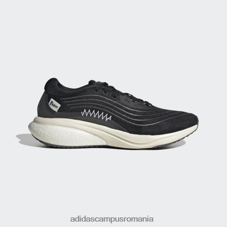 adidas campus romania pantofi supernova 2.0 x parley negri femei negru/gri/alb J266N216075