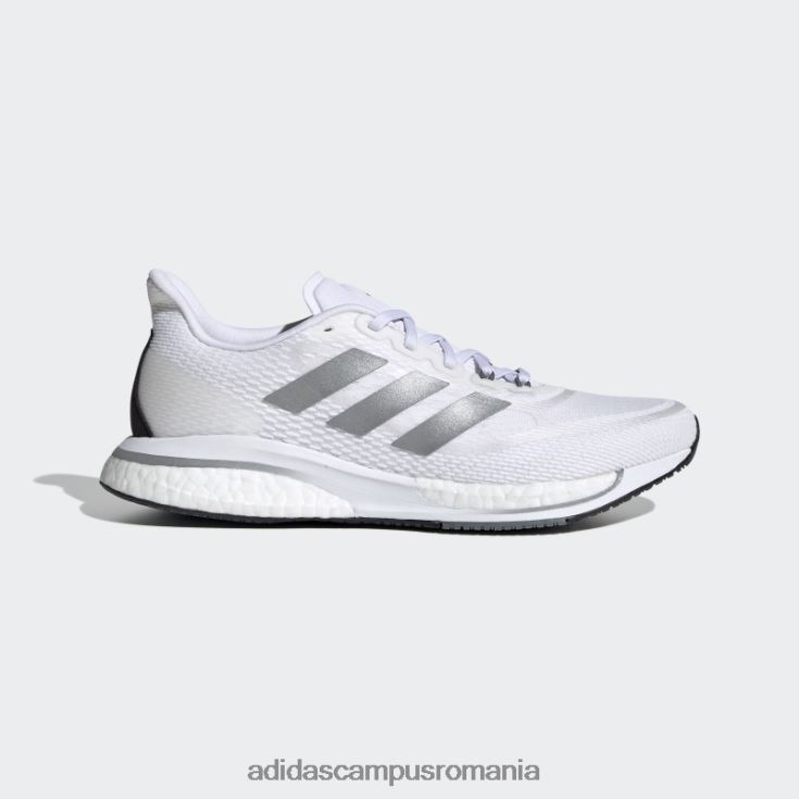 adidas campus romania pantofi supernova+ alb adidas femei alb/argintiu/negru J266N22178