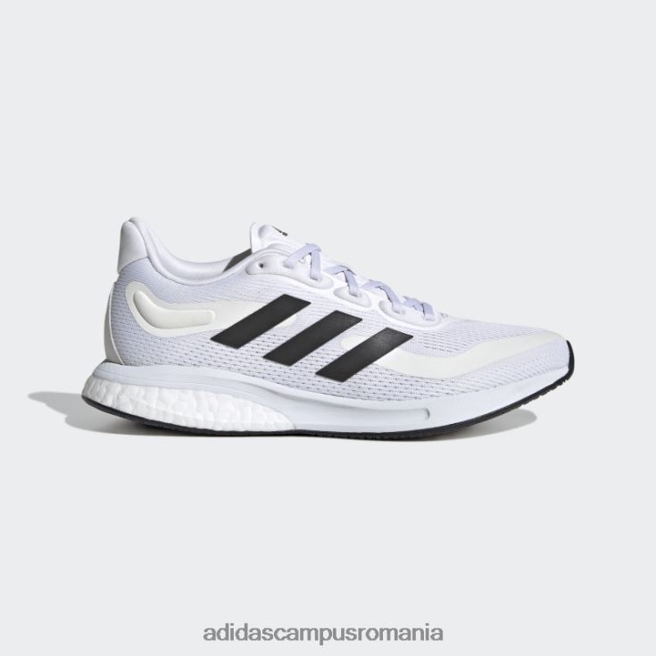 adidas campus romania pantofi supernova dash gri femei alb/negru/gri liniuță J266N23109
