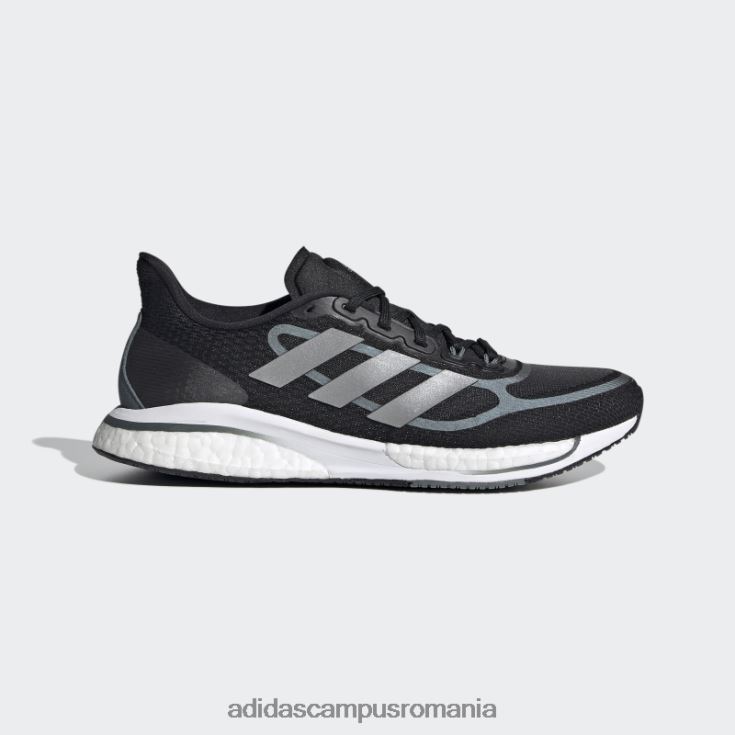 adidas campus romania pantofi supernova+ negri adidas femei oxid negru/argintiu/albastru J266N22130