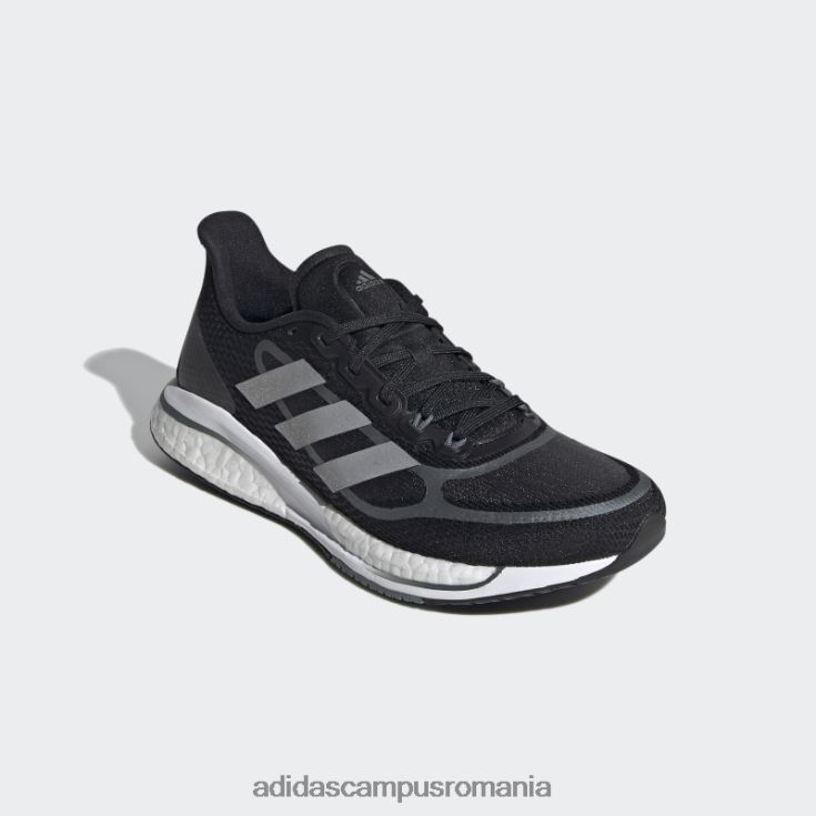 adidas campus romania pantofi supernova+ negri adidas femei oxid negru/argintiu/albastru J266N22130