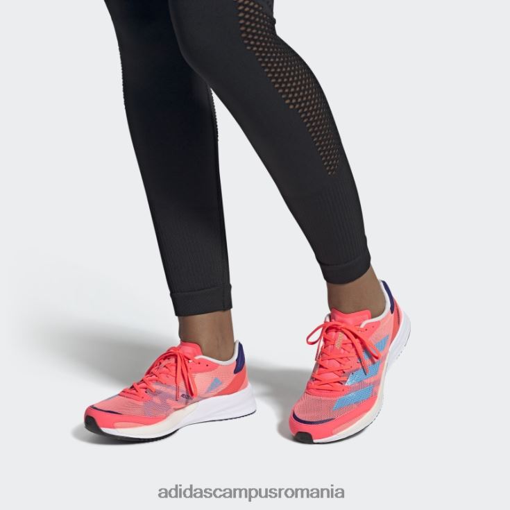 adidas campus romania pantofi turbo adizero adios 6 femei turbo/sky rush/indigo J266N22194