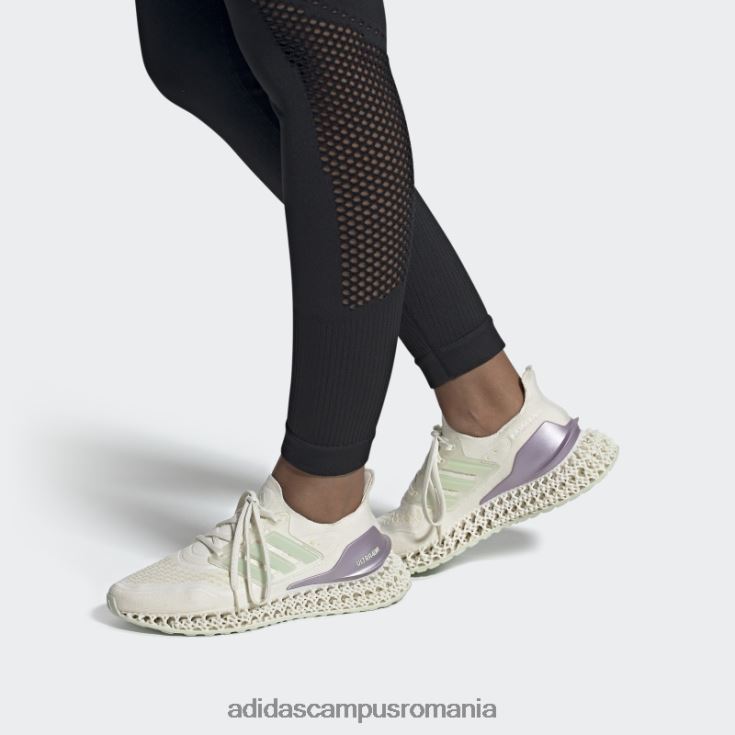 adidas campus romania pantofi ultra 4dfwd albi femei alb/verde/galben J266N21999