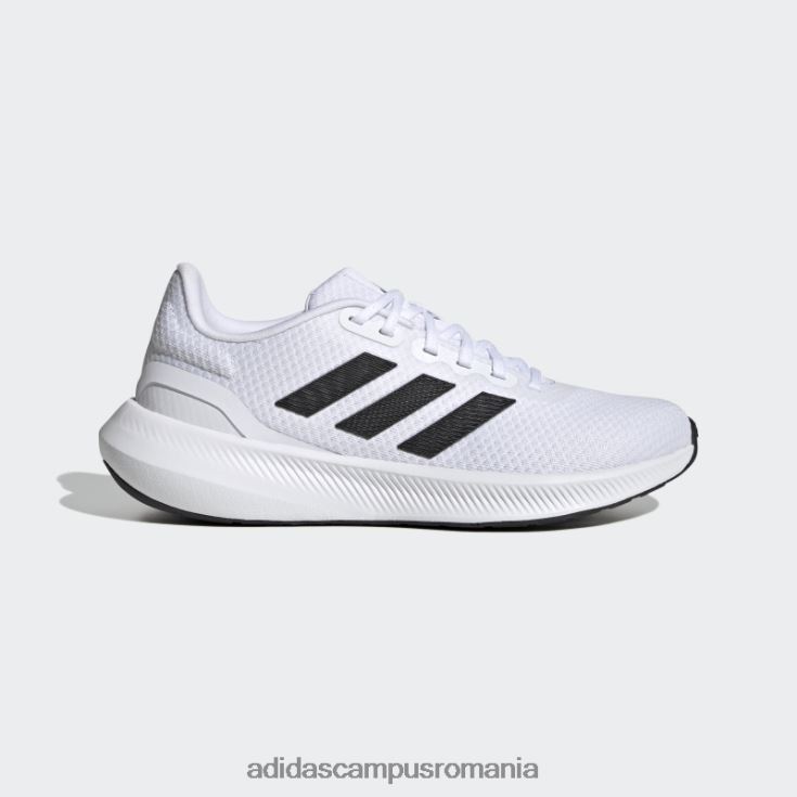 adidas campus romania runfalcon wide 3 pantofi albi femei alb negru J266N28479