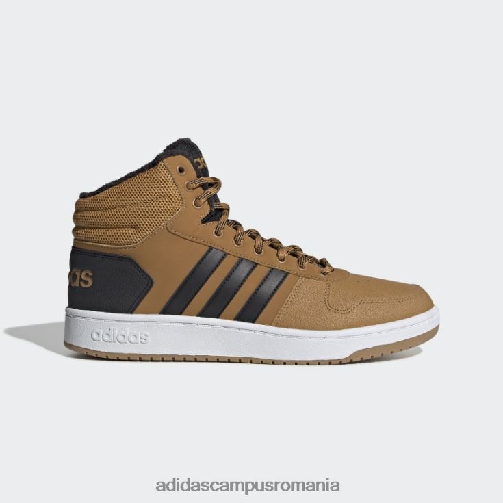 adidas campus romania Mesa hoops 2.0 pantofi medii femei mesa/negru/alb J266N216360