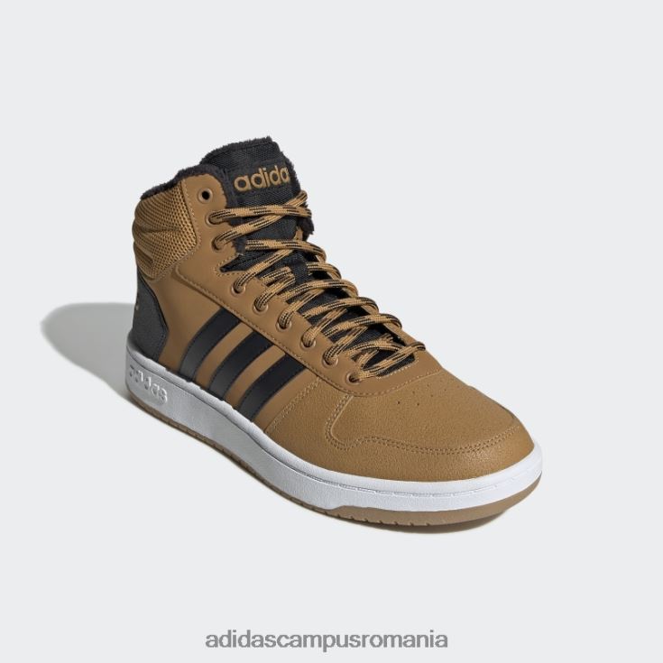 adidas campus romania Mesa hoops 2.0 pantofi medii femei mesa/negru/alb J266N216360