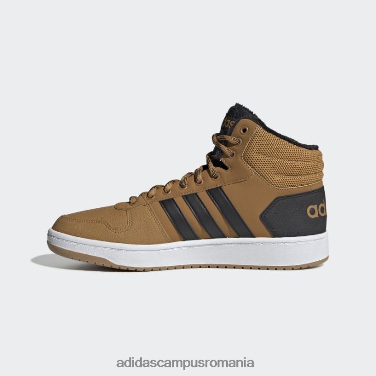 adidas campus romania Mesa hoops 2.0 pantofi medii femei mesa/negru/alb J266N216360